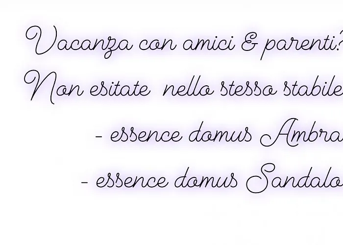 Hébergement de vacances Essence Domus Vaniglia Matera